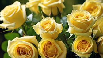 Die Bedeutung gelber Rosen: Was sie symbolisieren und wie du sie richtig verschenkst